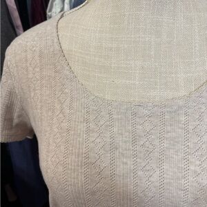 Elegant Beige Women's Sweater